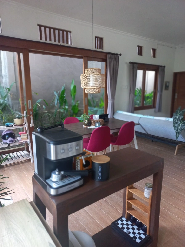 Minimalist 2BR Studio w/ Rice Field View and Sunset View, 2-bed villa for rent in Ubud – photo 6 of 15