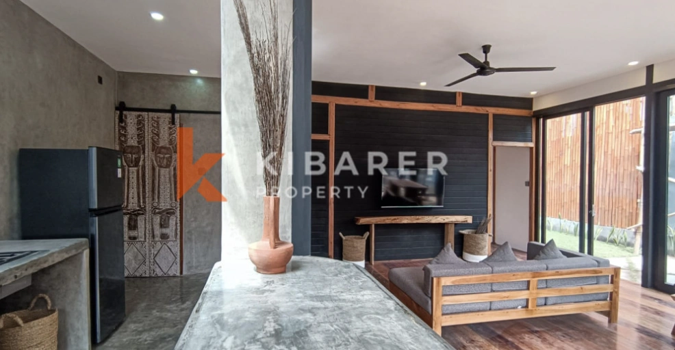 Brand New One Bedroom Villa in quiet Padonan area, 1-bed villa for rent in Canggu – photo 2 of 12