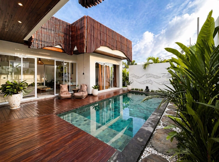 2 Bedrooms Modern Villa in Padonan - Af231 B, 2-bed villa for rent in Canggu – photo 2 of 14