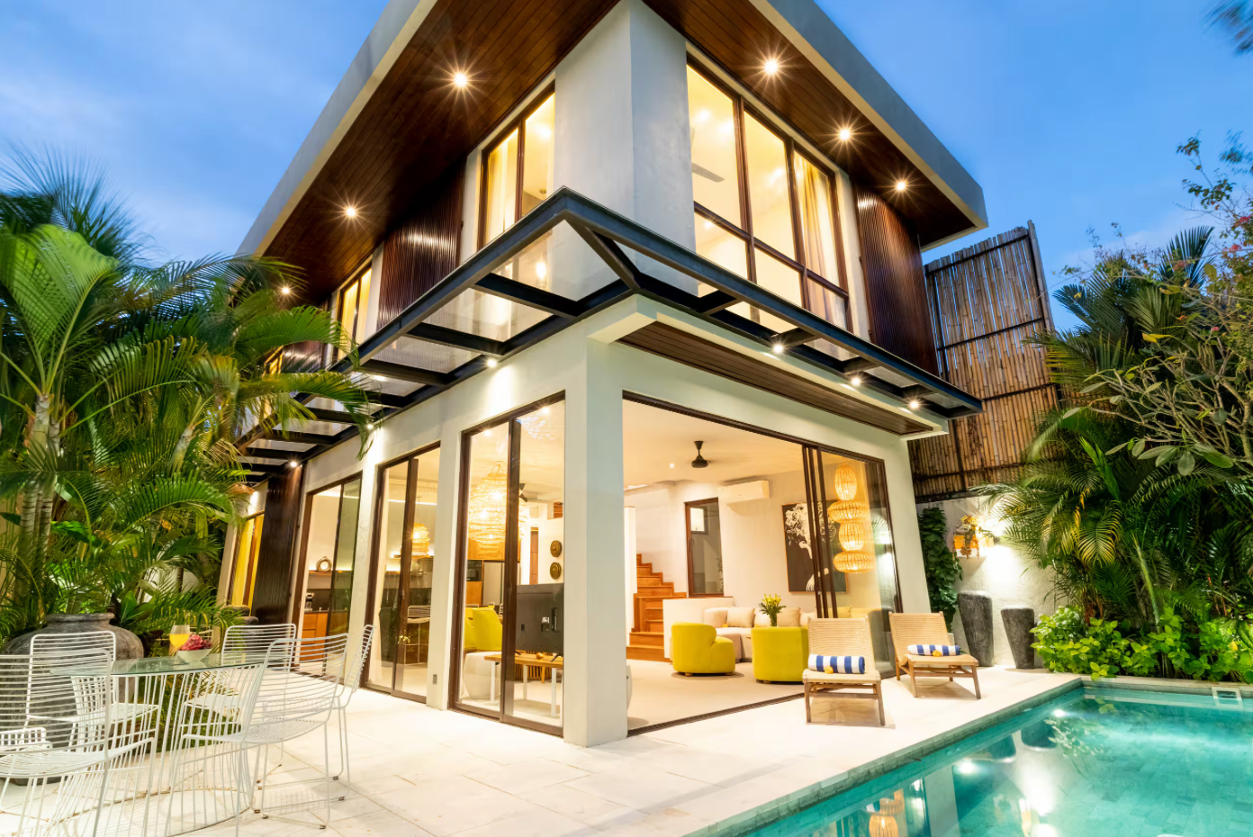 Luxury Tropical Escape 4BR Villa in Umalas w Pool, 4-bed villa for rent in North Bali – photo 7 of 10