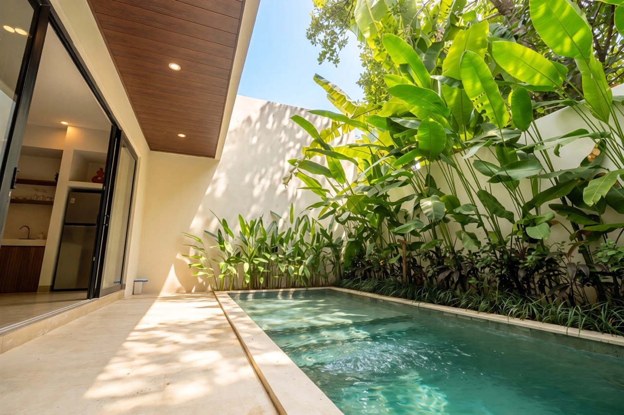 Villa Macaru - Brand New 2BR Villa Walk to Undefeated Gym in Tumbak Bayuh, 2-bed villa for rent in Pererenan – photo 2 of 15