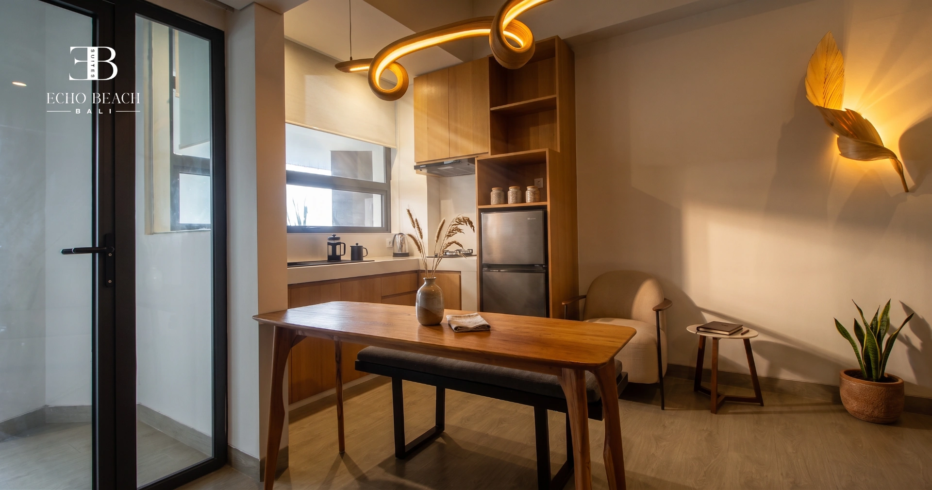 1 Bedroom Mezzanine Suite - Echo Beach Suites, 1-bed villa for rent in Canggu – photo 6 of 9