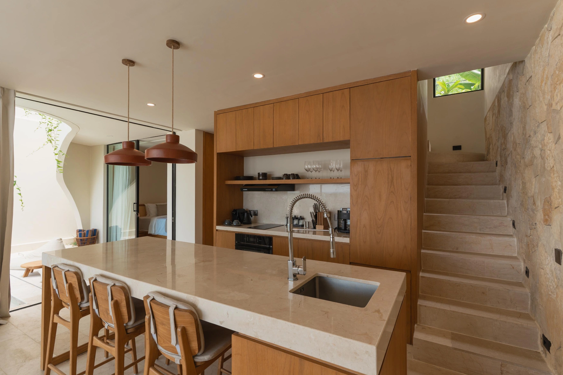Villa Kalani Soul & Spirit - Zen Aesthetic 3BR Villa with Sauna & Reformer, 3-bed villa for rent in Uluwatu – photo 6 of 15