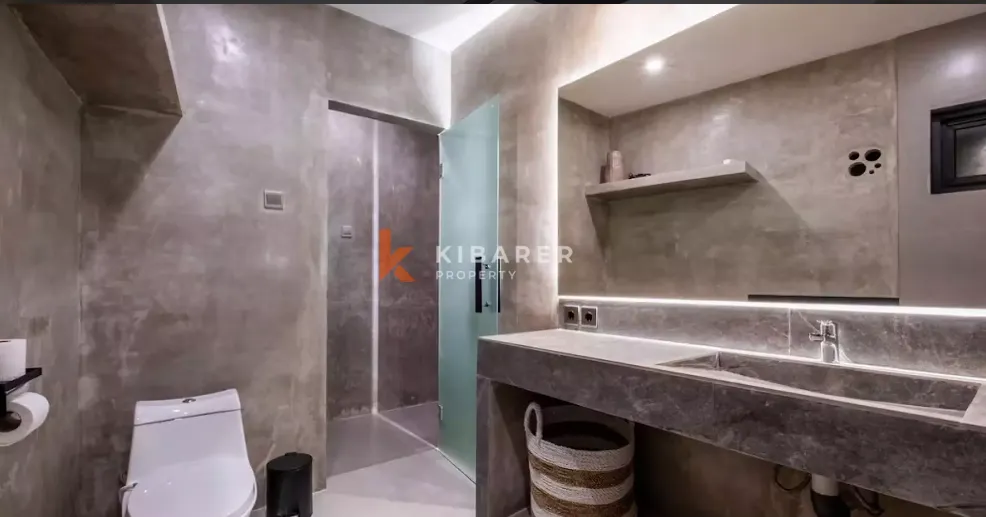 Luxury One-Bedroom Penthouse with Sunset View in Pererenan, 1-bed villa for rent in Pererenan – photo 8 of 12