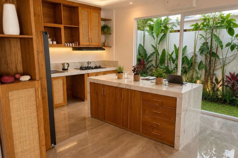 3BR Modern Villa in Canggu - Low Traffic Location, 3-bed villa for rent in Canggu – photo 3 of 12