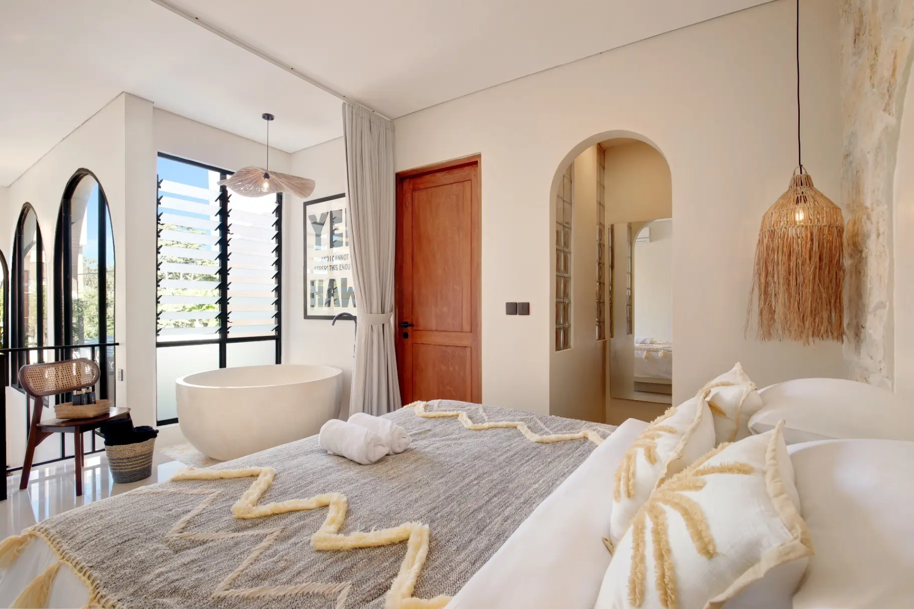6 Brand NEW Uluwatu Luxury Loft Villas - 1BR Private Pool - 6 minutes to beach, 1-bed villa for rent in Uluwatu – photo 7 of 15