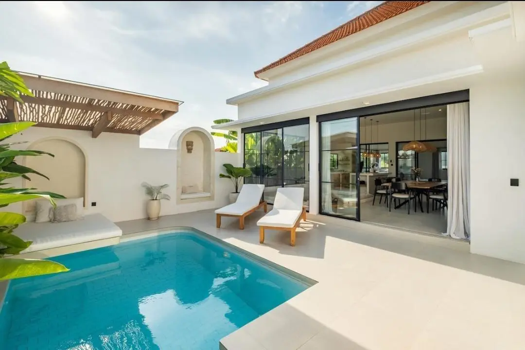 Villa For Rent 3 bed In Pererenan,Badung Bali, 3-bed villa for rent in Pererenan – photo 2 of 15