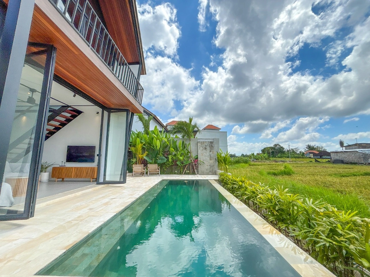 For Monthly & Yearly Rent 2 Bedroom Villa in Kaba Kaba with Ricefield Views, 2-bed villa for rent in Canggu – photo 9 of 13