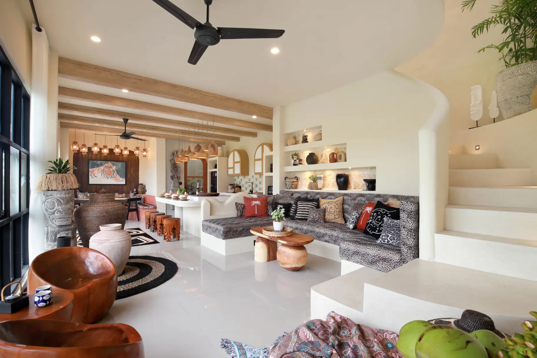 Modern Luxury Villa Ayoun – 3 BR with Gorgeous Rice Field Panorama Tumbak Bayuh, 3-bed villa for rent in Pererenan – photo 5 of 15