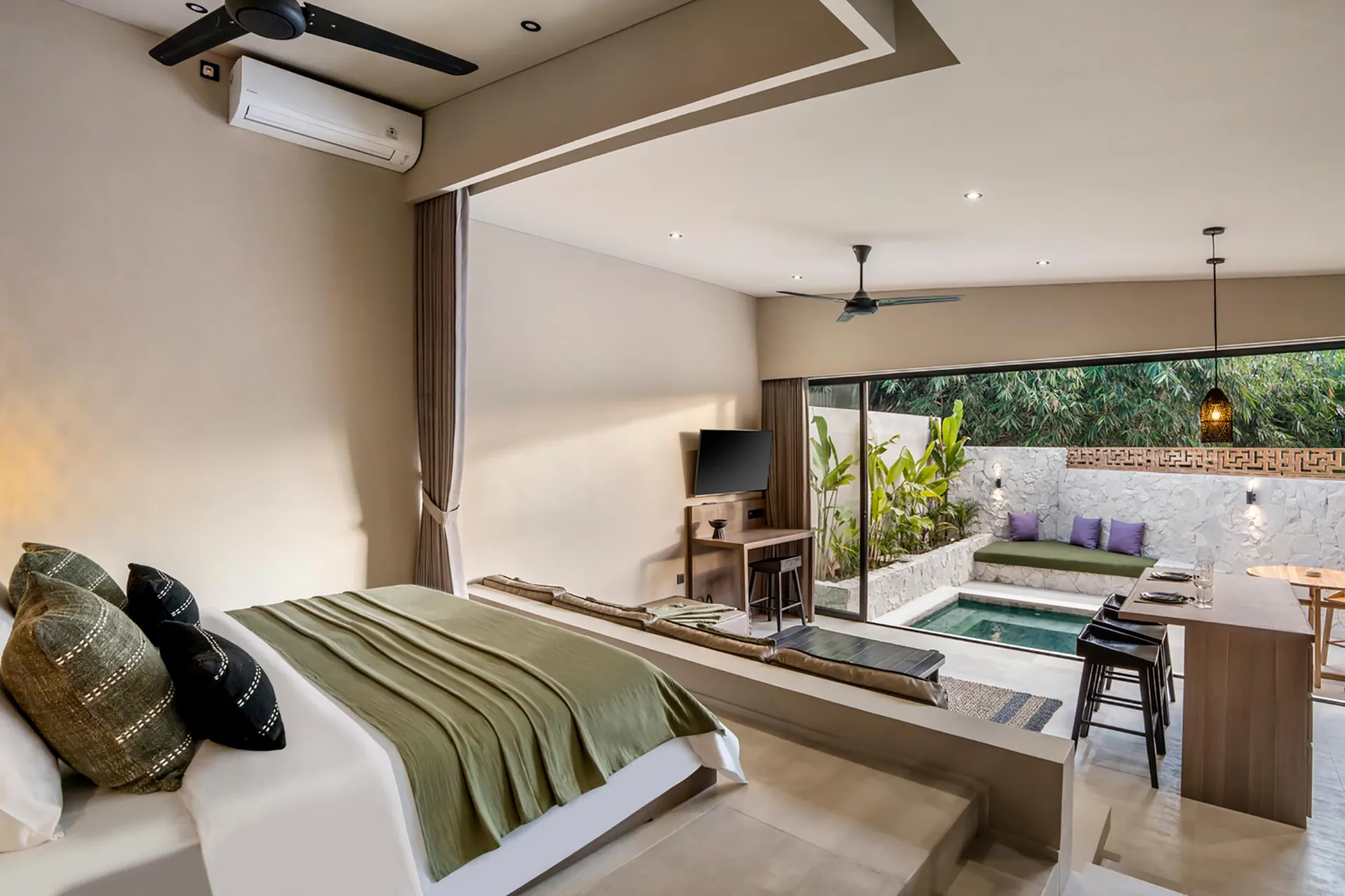 NEW 1BD Lush River Villa w/ Pool, Pererenan Canggu, 1-bed villa for rent in Canggu – photo 6 of 15