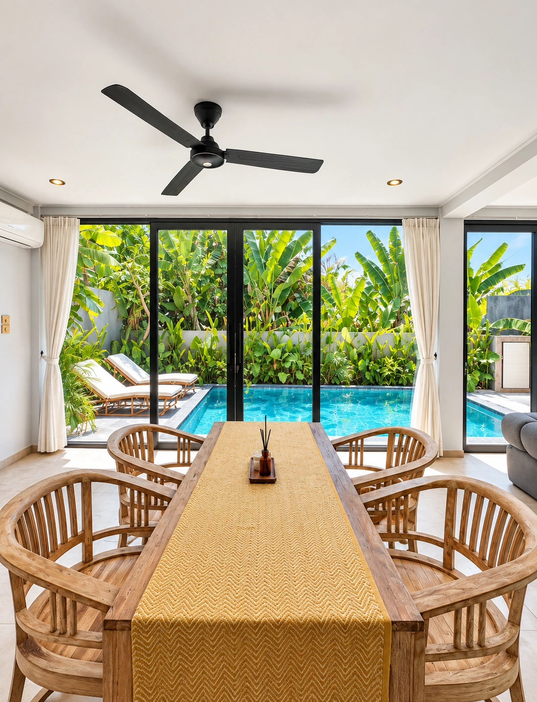 2BR Private Pool Villa for Rent – Canggu, 2-bed villa for rent in Canggu – photo 6 of 15