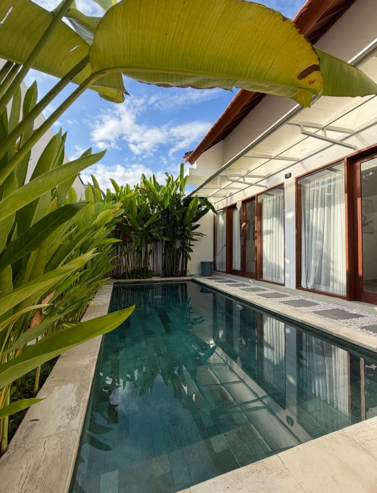 *Brand New 2BR Villa in Peaceful Ricefield Area at jln Bedugul Canggu – Be the F, 2-bed villa for rent in Canggu – photo 2 of 12