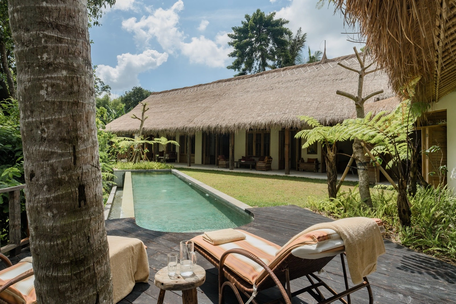 4-Bedroom Eco-Luxury Villa with Private Pool in Kaba Kaba, 4-bed villa for rent in Tabanan – photo 2 of 15