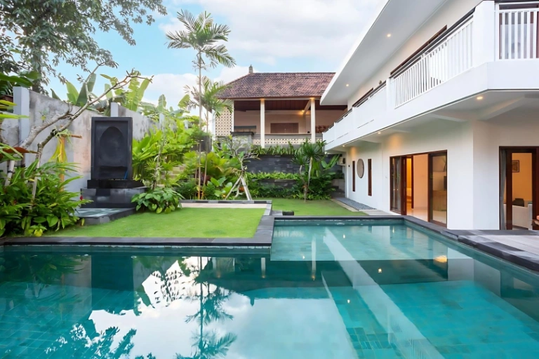 Spacious 3BR Tropical Villa Near Green School & The Flow, 3-bed villa for rent in Canggu – photo 2 of 15