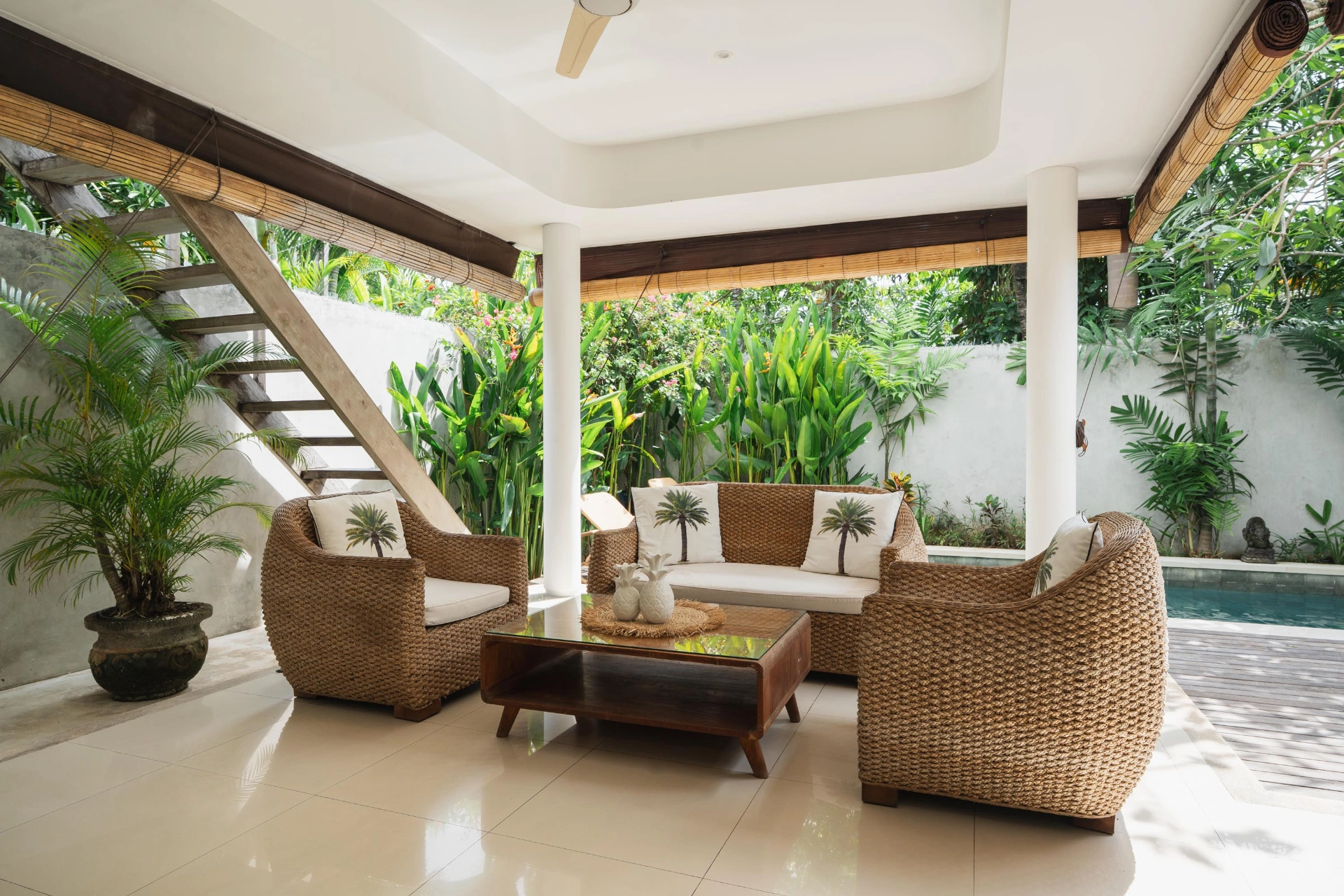 Villa Lestari 1 - Quiet 2BD Villa w/ Private Pool - Umalas, 2-bed villa for rent in Canggu – photo 11 of 15