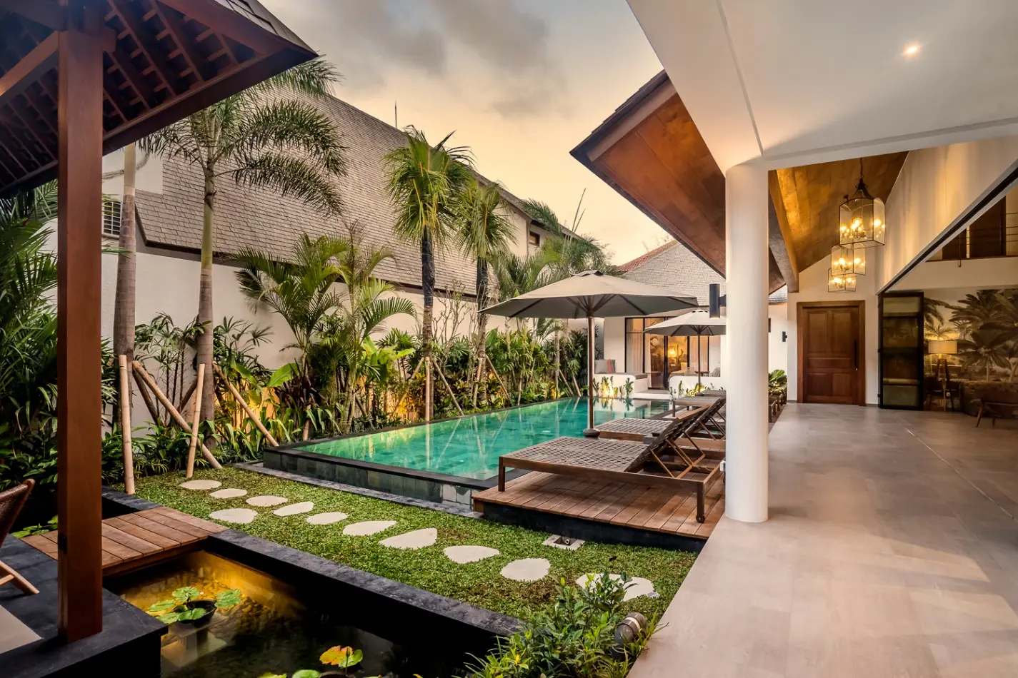 Villa Nusantara 3 - Luxury Oasis 4Bdr Villa near Pererenan Beach, 4-bed villa for rent in Pererenan – photo 7 of 15