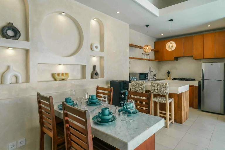 Merilas Villa | 2BR Private Pool Villa in Berawa, Bali, 2-bed villa for rent in Canggu – photo 6 of 10