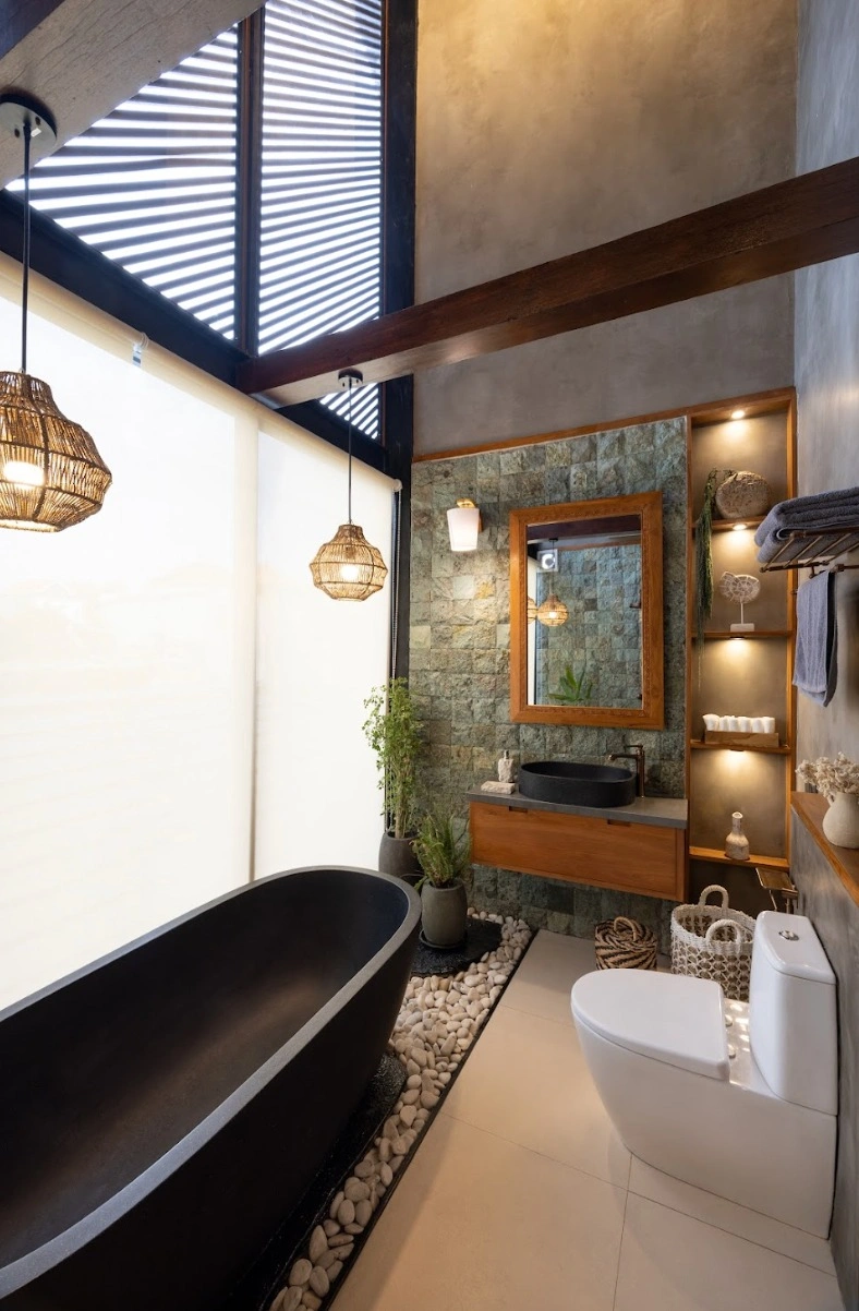 Monthly Rent Available -padonan- Luxury 2 Bedrooms Loft Villa in Canggu, 2-bed villa for rent in Canggu – photo 7 of 10