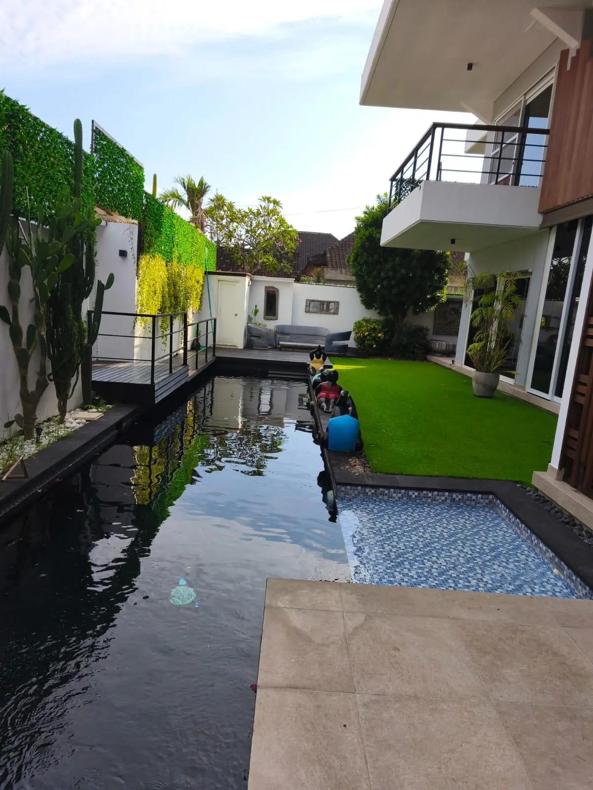 Villa The Temple – Modern 3-Bedroom Villa in Padonan with Gym, Movie Room & Roof, 3-bed villa for rent in Canggu – photo 5 of 15