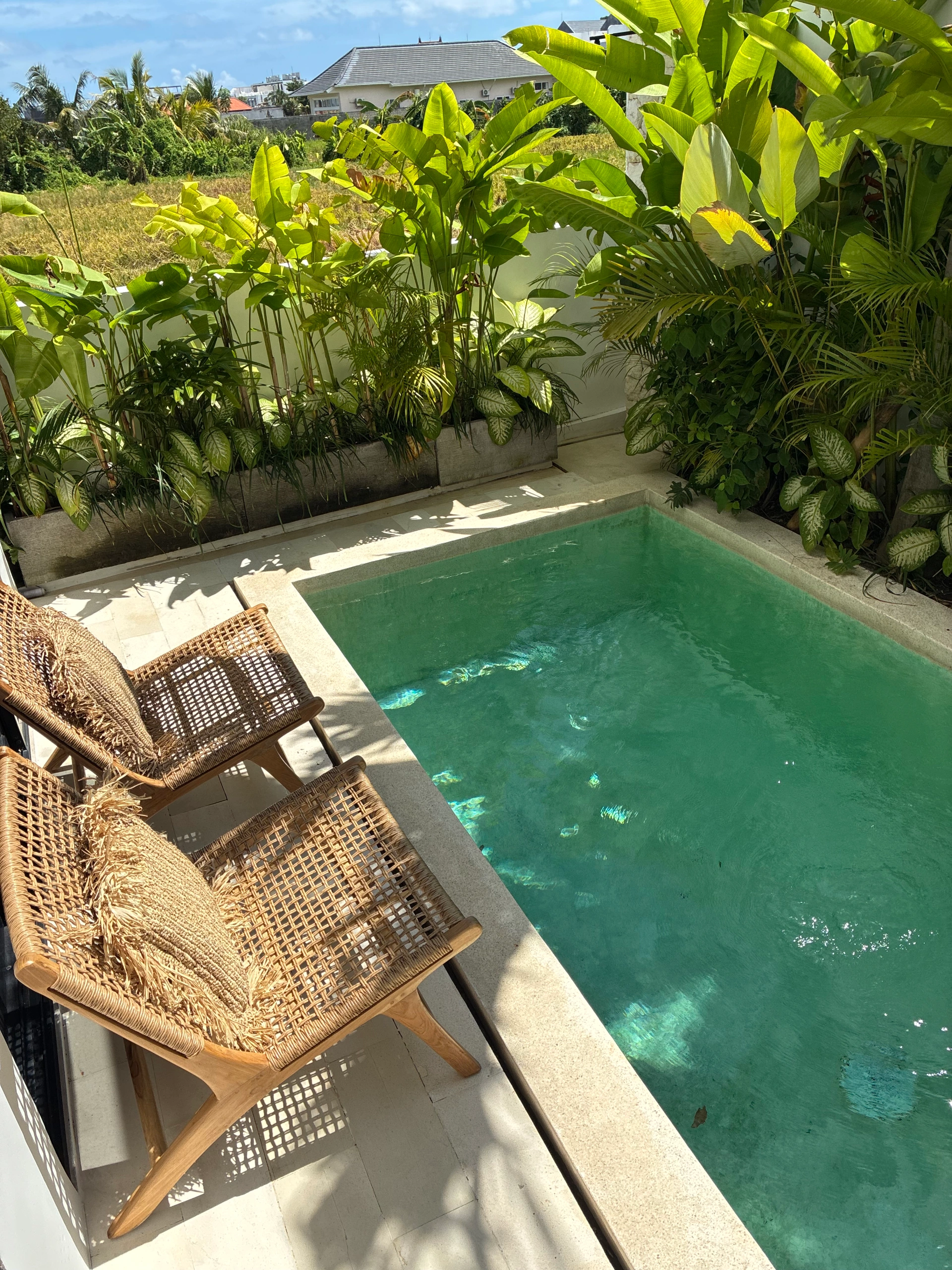 Peaceful 2BR Private Pool Villa • Walk to Cemagi Beach, 2-bed villa for rent in Seseh – photo 15 of 15