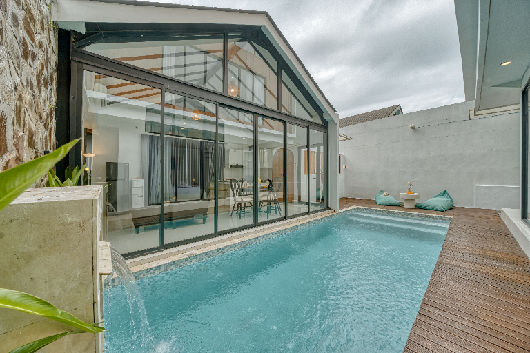 Contemporary 2bd Villa with Pool Near Nuanu & Luna, 2-bed villa for rent in Tabanan – photo 8 of 10