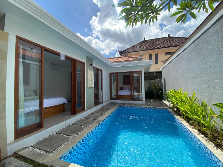 2BR Private Pool Villa - Quiet Area Near Canggu, Padonan, 2-bed villa for rent in Canggu – photo 6 of 15