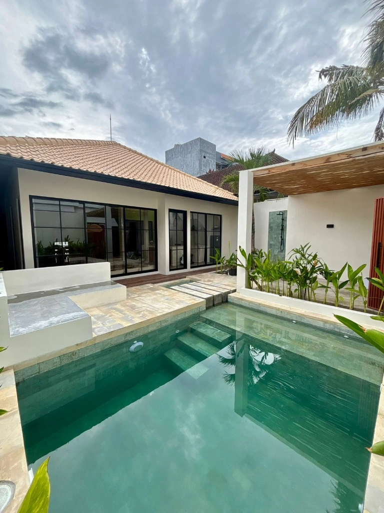 Brand New Modern 2 Bedroom Villa Berawa, Canggu, 2-bed villa for rent in Canggu – photo 2 of 15