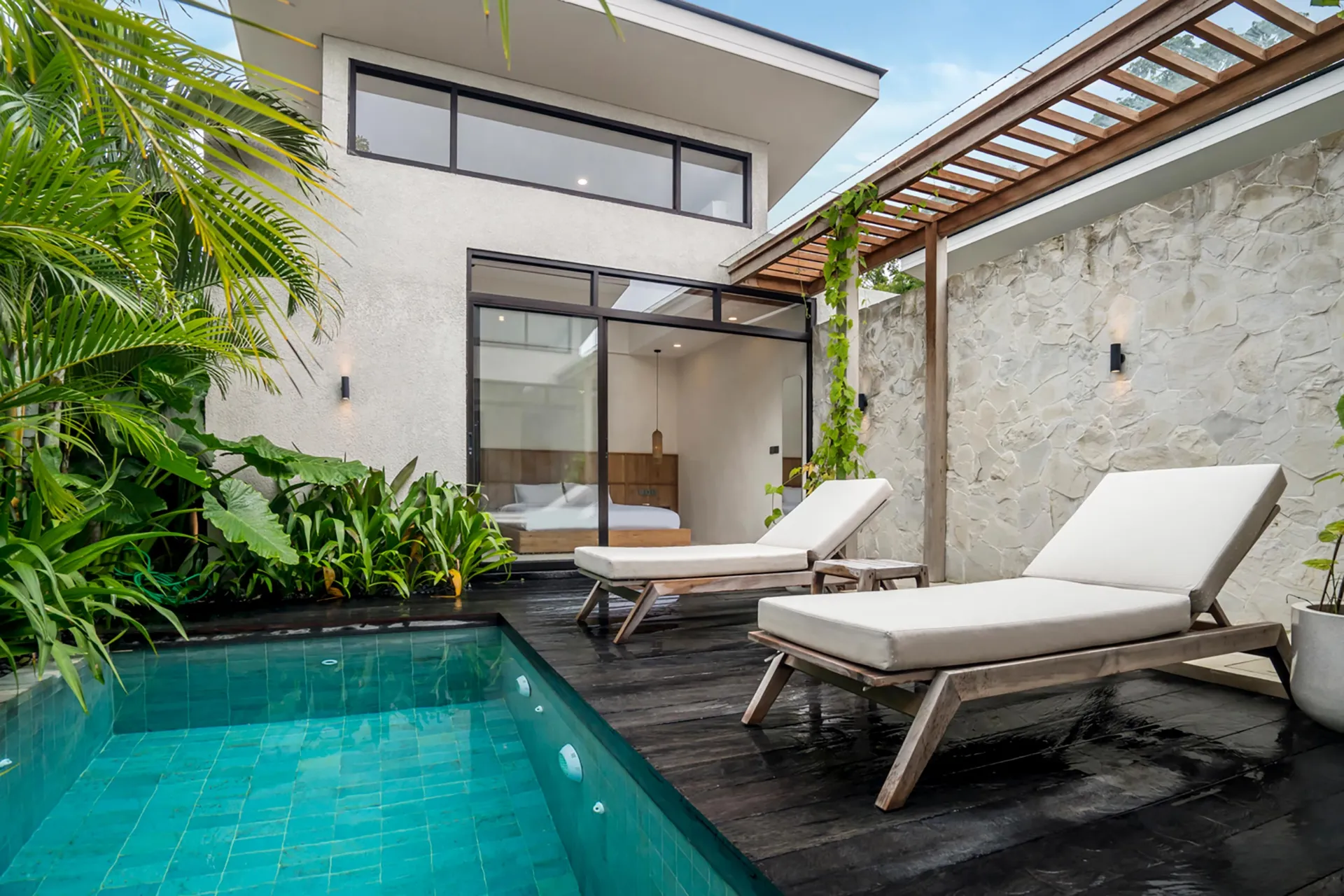Blue Kai Villa - Lovely 1BD Private Pool Villa, Uluwatu Beach, 1-bed villa for rent in Uluwatu – photo 12 of 15
