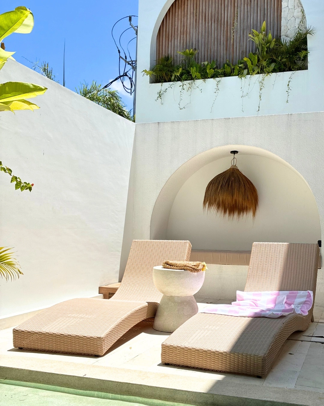Peaceful 2BR Private Pool Villa • Walk to Cemagi Beach, 2-bed villa for rent in Seseh – photo 8 of 15