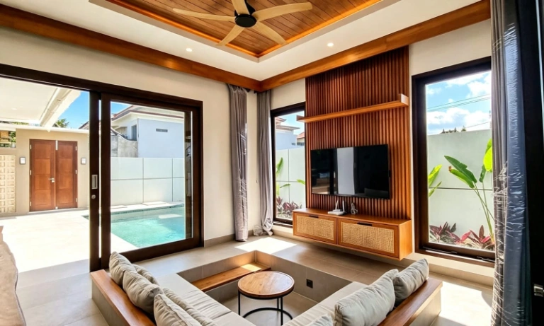 Villa For Rent 2 Bed In Tumbak Bayuh,Mengwi Bali, 2-bed villa for rent in Pererenan – photo 12 of 15
