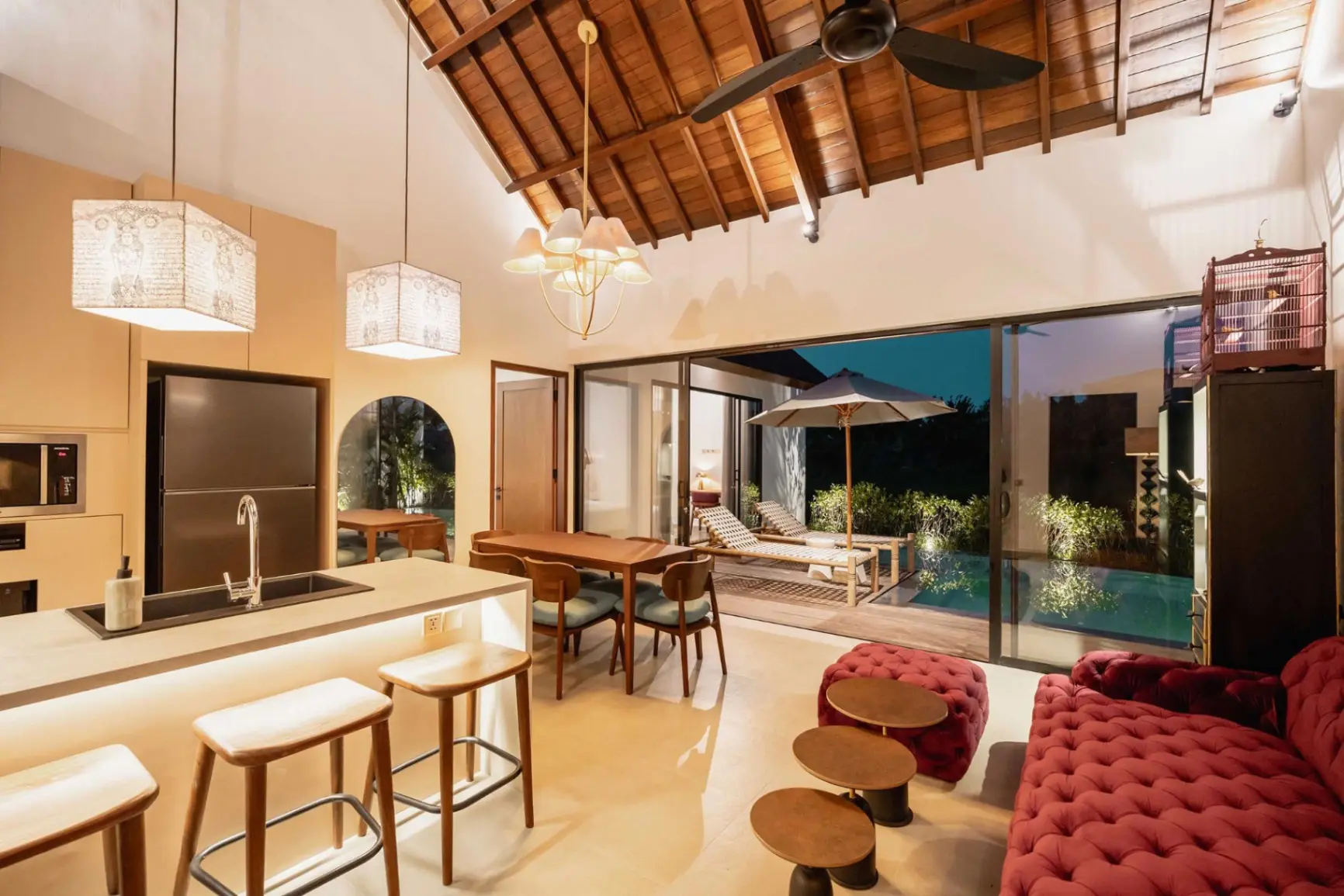 Rocca Bella Villa - Stunning 3BD Pool Villa Canggu w/ Ricefields View, 3-bed villa for rent in Canggu – photo 4 of 15