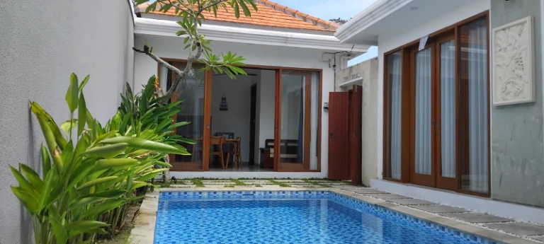 2BR Private Pool Villa - Quiet Area Near Canggu, Padonan, 2-bed villa for rent in Canggu – photo 3 of 15