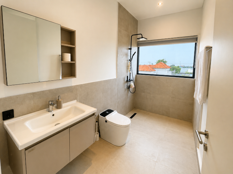 Modern Minimalist 2BR Villa in Cemagi, 2-bed villa for rent in Seseh – photo 11 of 15