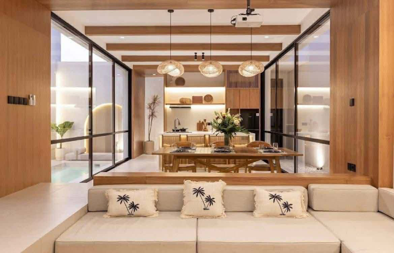 Villa For Rent 3 Bed In Pererenan,Badung Bali, 3-bed villa for rent in Pererenan – photo 6 of 10