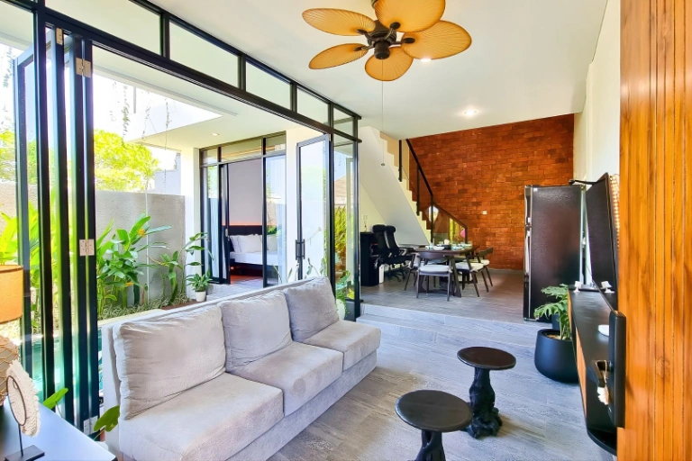 Modern 3BR Work-Friendly Villa in Umalas Quiet Area Near Canggu, 3-bed villa for rent in Canggu – photo 12 of 14