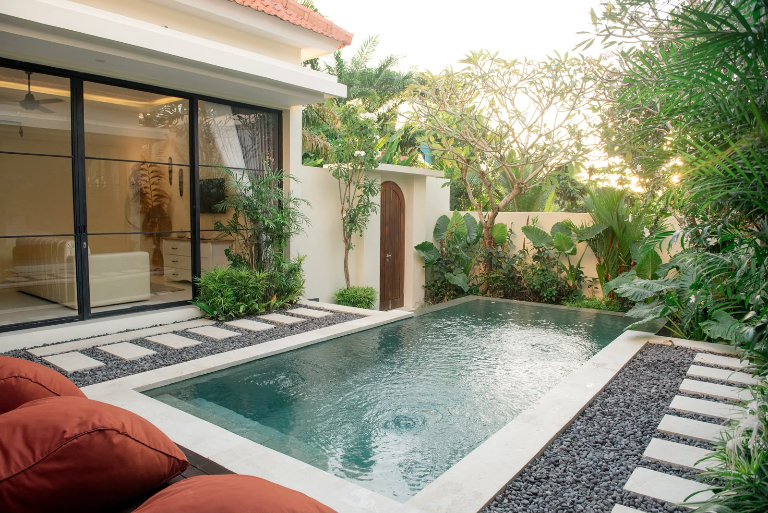 3BR VILLA IN PERERENAN - Peacefull villa sunset view, 3-bed villa for rent in Pererenan – photo 6 of 15