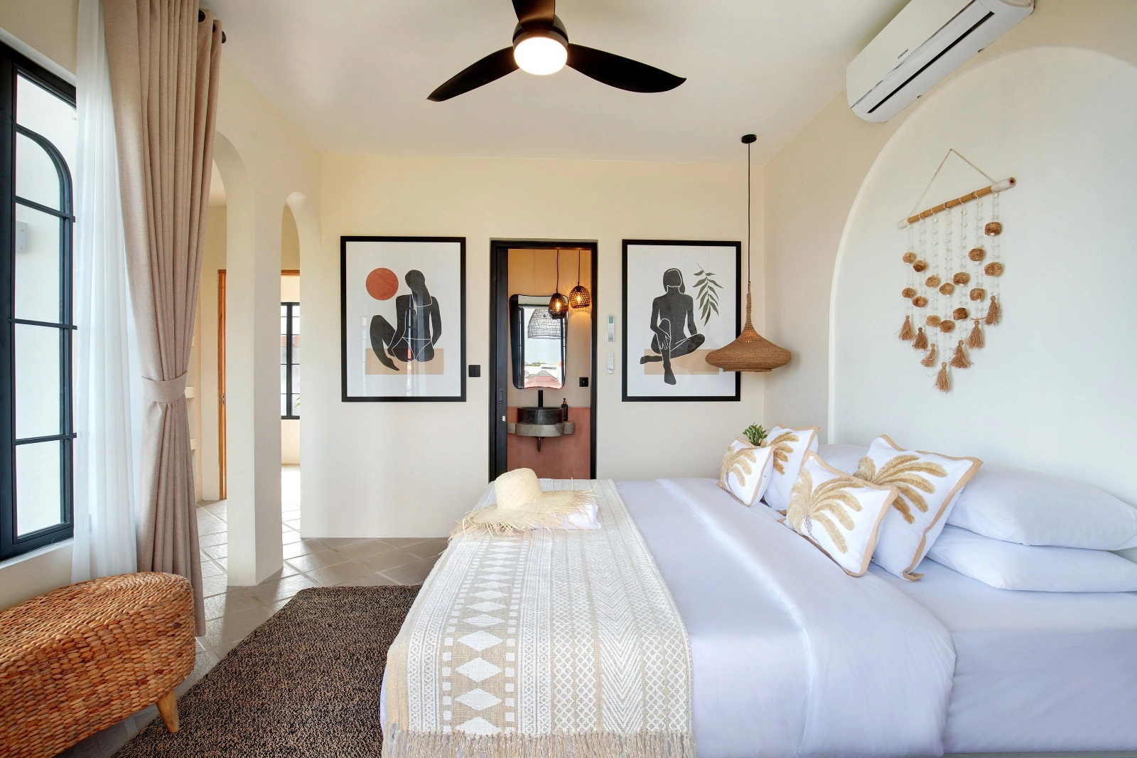 Private 3BR Rice Field View Villa in Buduk, 3-bed villa for rent in Canggu – photo 3 of 15