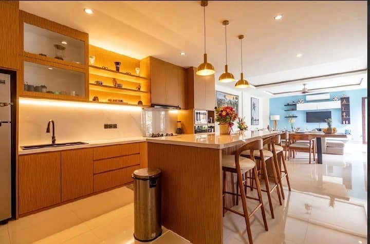 Villa For Rent 4 Bed In Tumbak Bayuh,Badung Bali, 4-bed villa for rent in Pererenan – photo 3 of 15