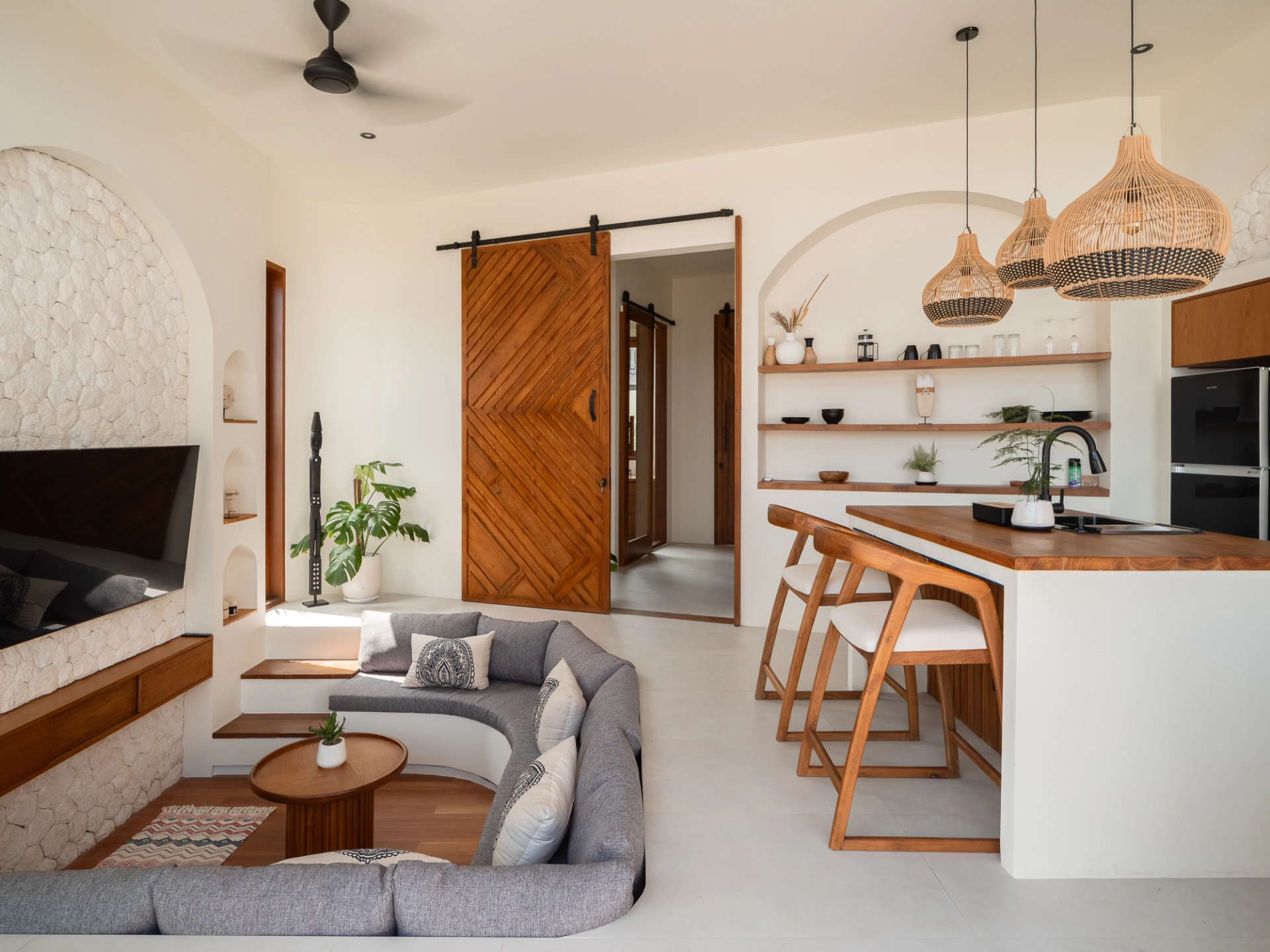 1 Bedroom Modern Villa for Monthly and Yearly Rent Close to Cemagi Beach, 1-bed villa for rent in Seseh – photo 9 of 15