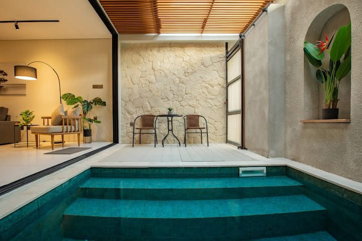 Monthly Luxury 2 Bedroom Villa in Berawa, Idr 55 Mill/month Available Now, 2-bed villa for rent in Canggu – photo 3 of 11