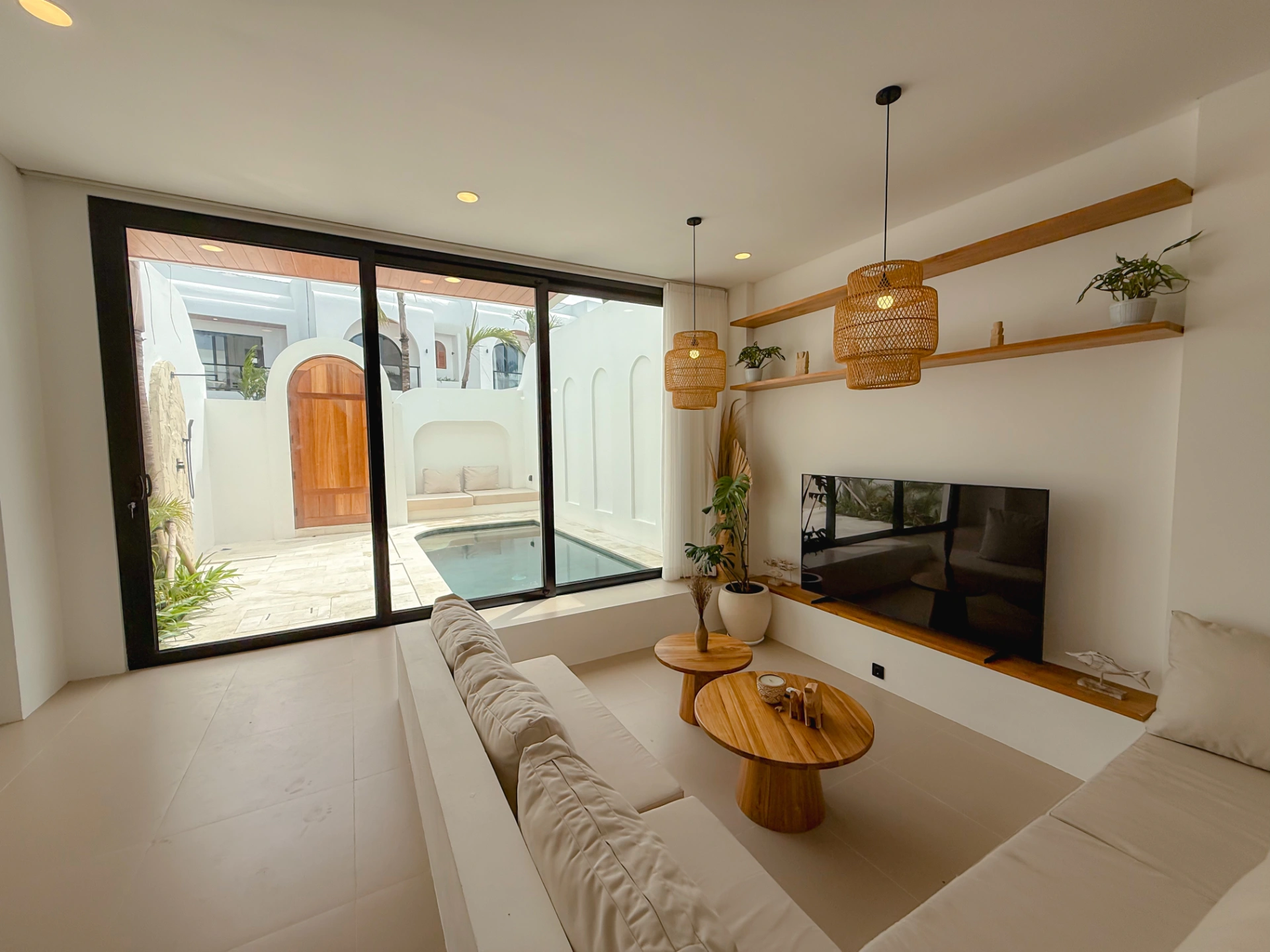 NEW Modern 2BR Villa with Private Pool in Pererenan - Amal Villas #2, 2-bed villa for rent in Pererenan – photo 2 of 15