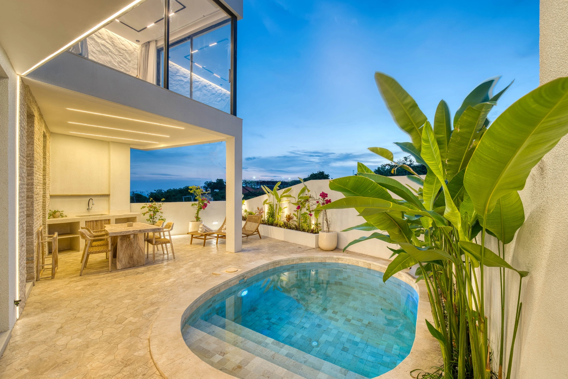 Modern 3-bedroom Sea View Villa in Nusa Dua – Leasehold Luxury Living, 3-bed villa for rent in Nusa Dua – photo 2 of 15