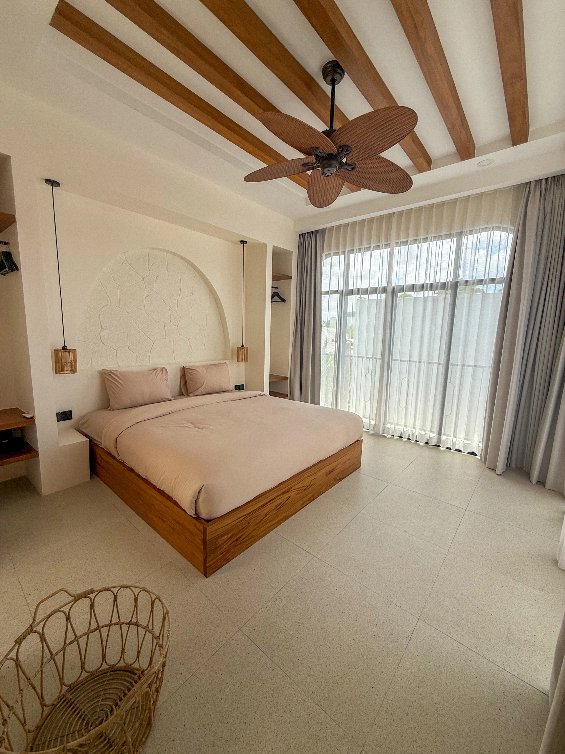 Walk to Pererenan Beach | Chic 2BR Pool Villa Oasis, 2-bed villa for rent in Pererenan – photo 6 of 13