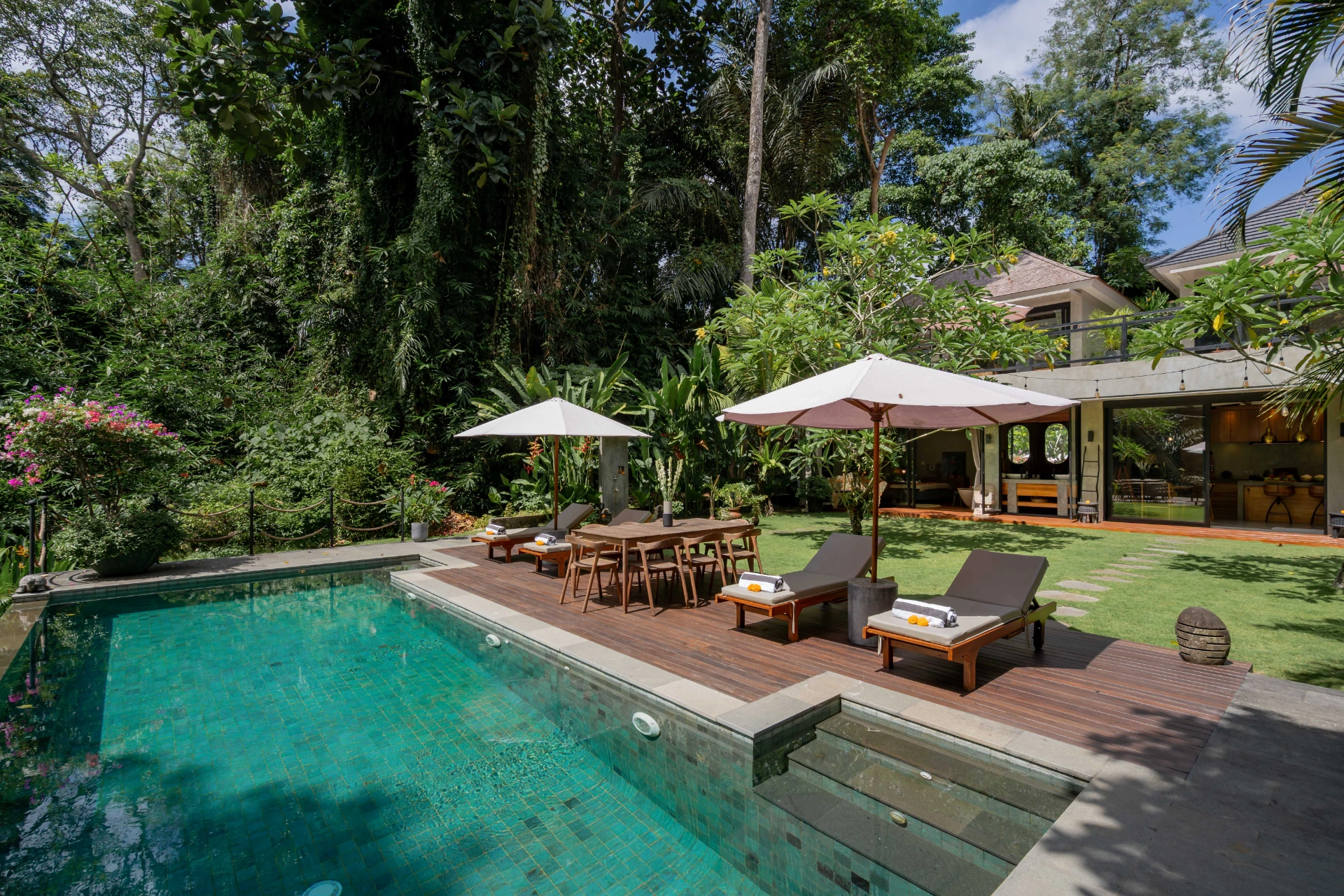 3-Bedroom Villa with Tropical Jungle Ambience in Cepaka, 3-bed villa for rent in Tabanan – photo 9 of 15