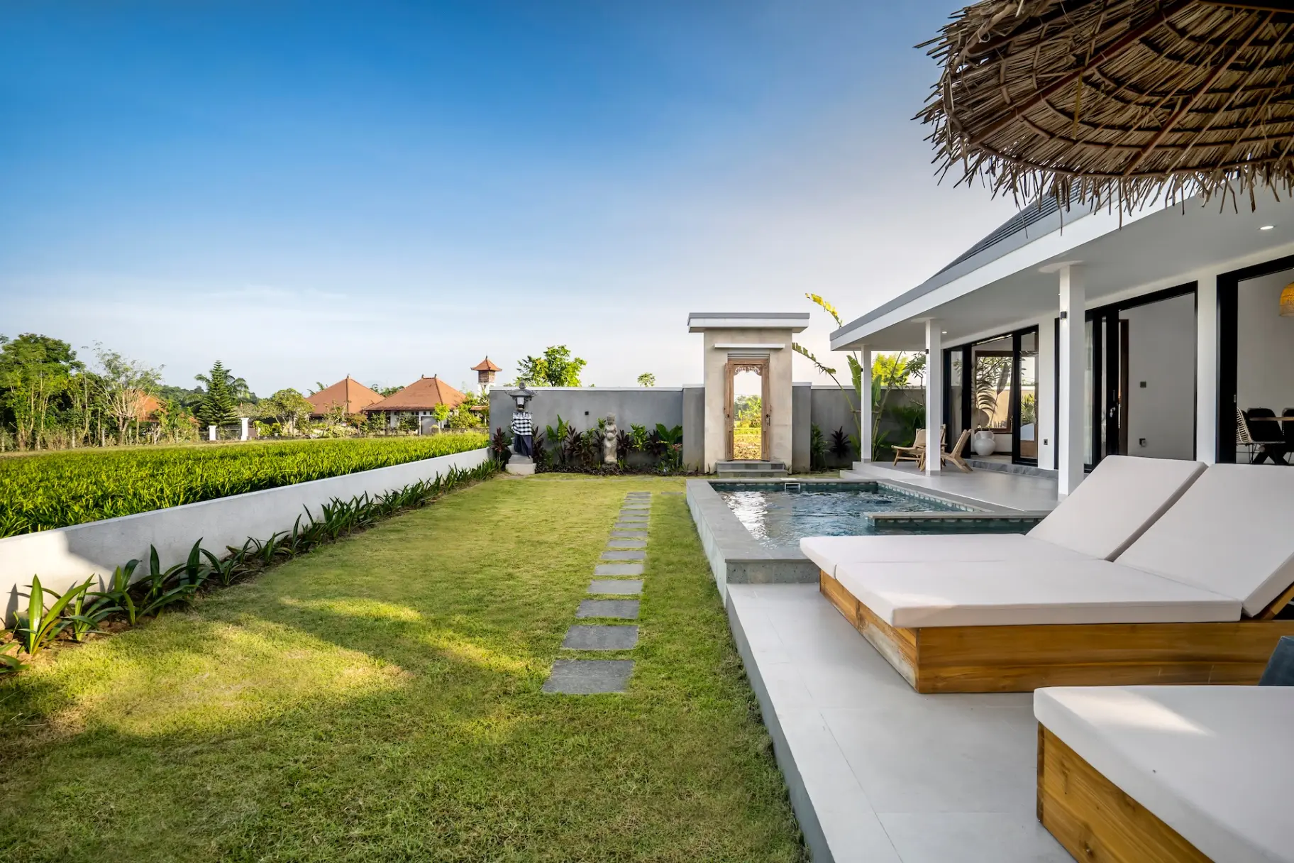 Villa Grateful - Cozy 2 BDR Villa with Private Pool and stunning Ricefields View, 2-bed villa for rent in Ubud – photo 15 of 15