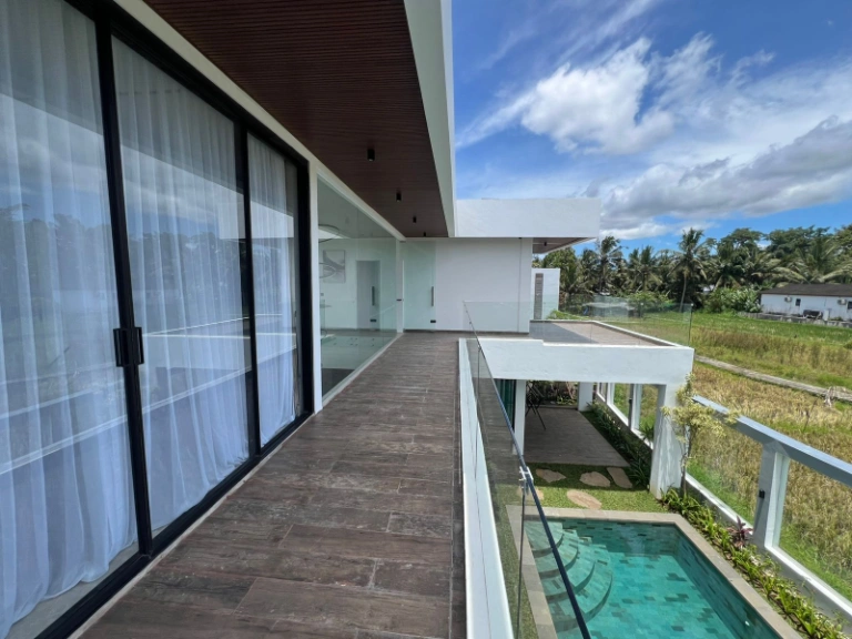 Villa Belkin Ubud - Brand New Luxury Modern 3-Bedroom Villa with Rice Field View, 3-bed villa for rent in Ubud – photo 12 of 15