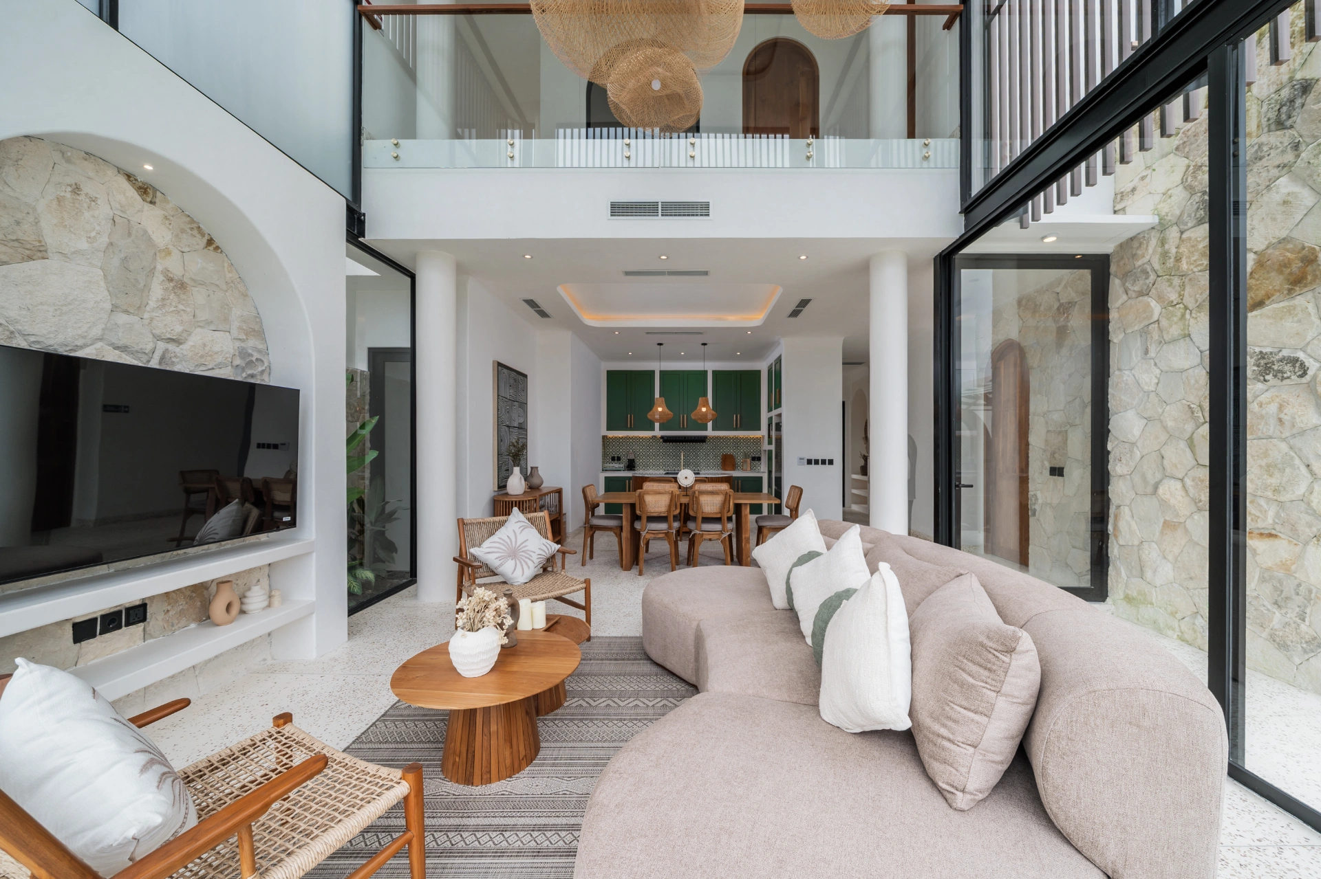 Villa Oria Canggu - Brand New 3-Bedroom Villa with Ricefield Views in Berawa, 3-bed villa for rent in Canggu – photo 6 of 15