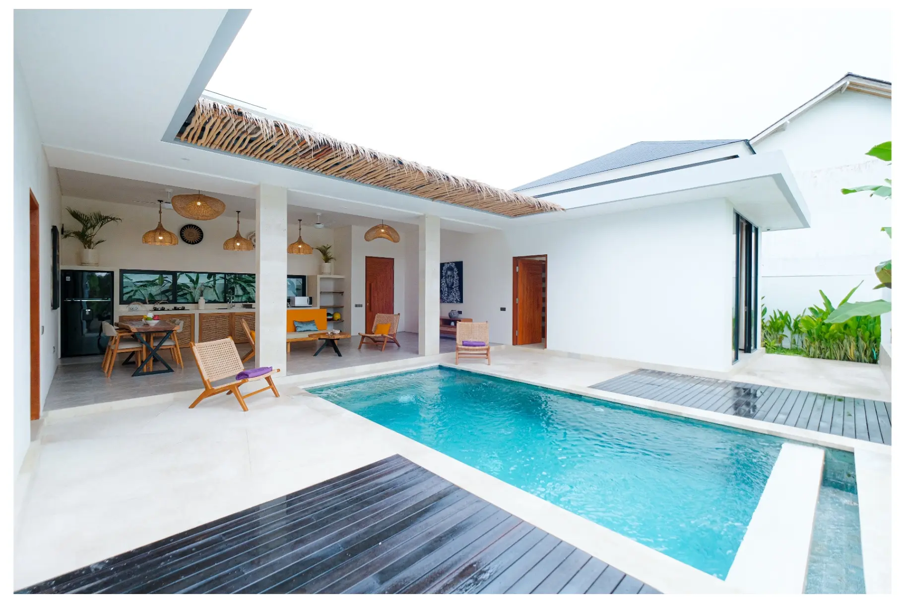 Villa Ann - 2-Bedroom Modern Tropical Villa for 3–5 Years Rental in Tumbak Bayuh, 2-bed villa for rent in Pererenan – photo 2 of 15