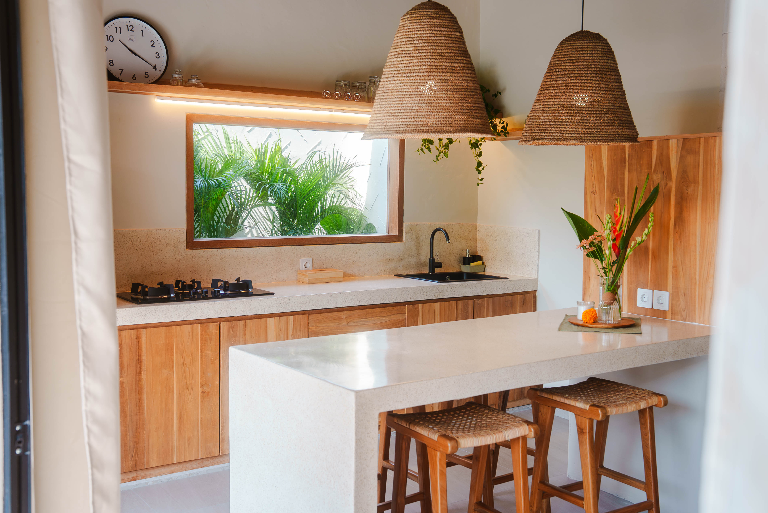 Luxury 2-Bedroom Tropical Villa for Rent in Bumbak, Umalas, 2-bed villa for rent in Seminyak – photo 5 of 15