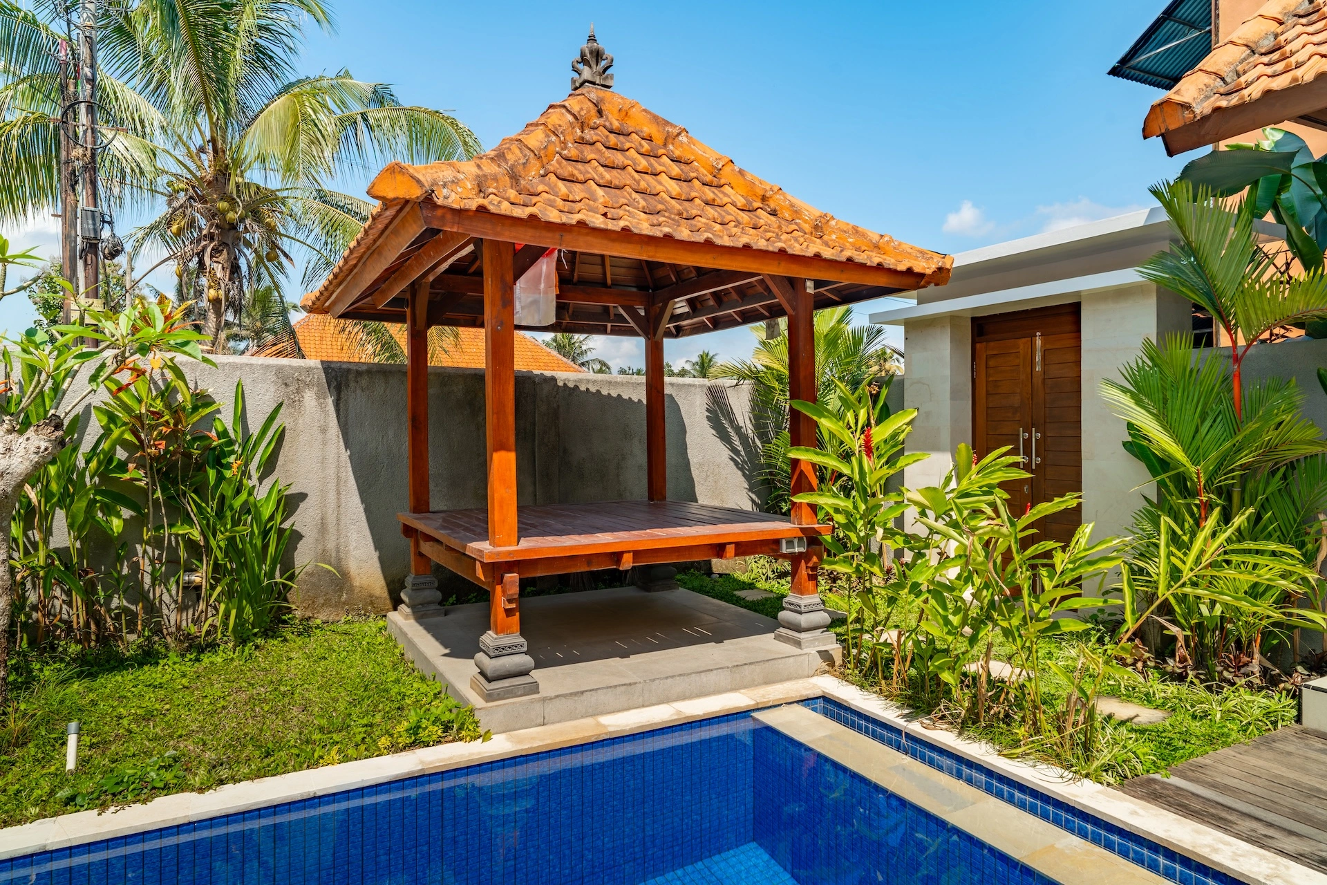 Peaceful 2BR Villa with Private Pool in Ubud (4 kilometers to Central Ubud), 2-bed villa for rent in Ubud – photo 3 of 15